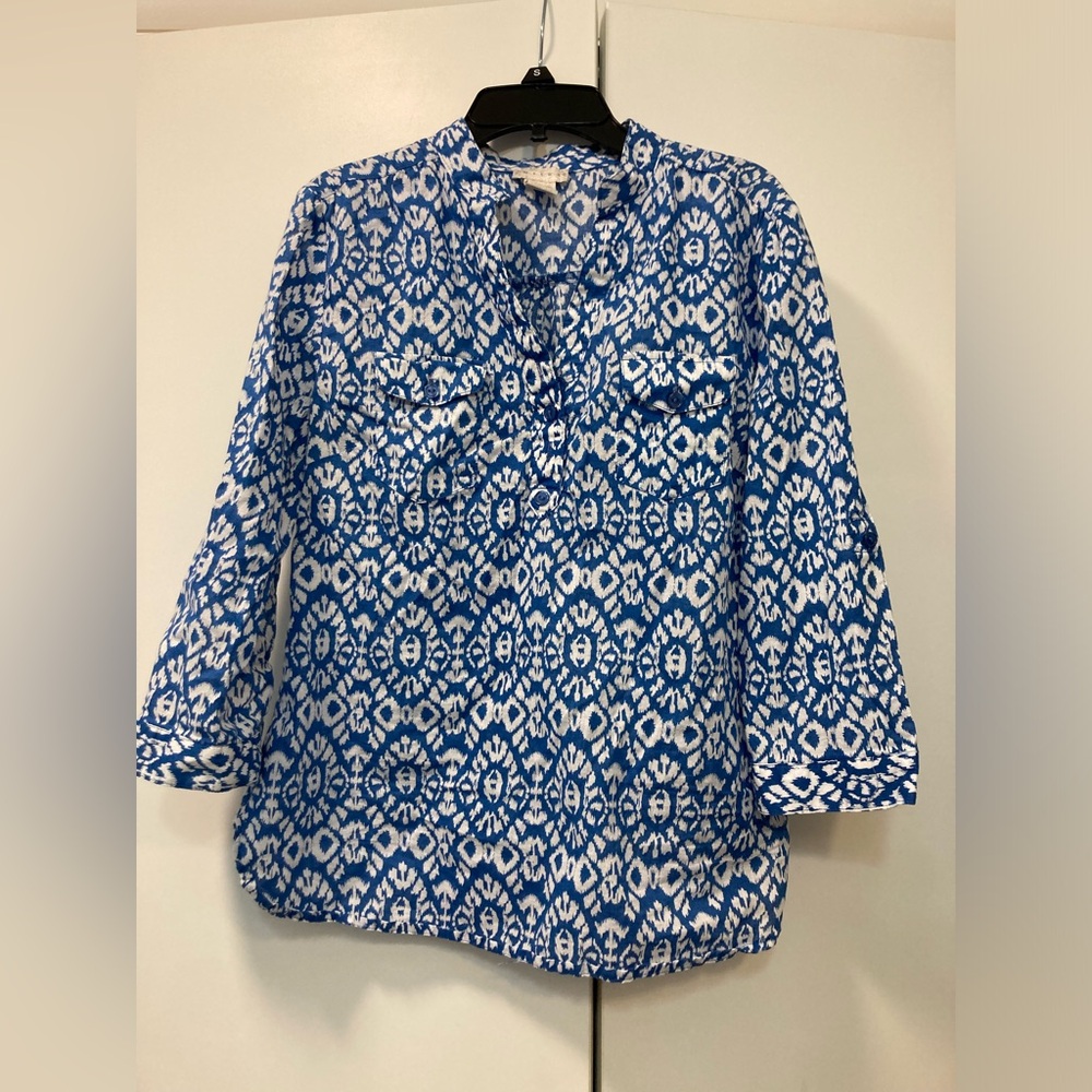 Tweeds 3/4 sleeve boho top. NWOT.
